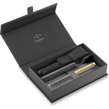 Parker 1502/3190956 IM Premium Arrow GT plniace pero hrot F darčeková súprava s koženým puzdrom