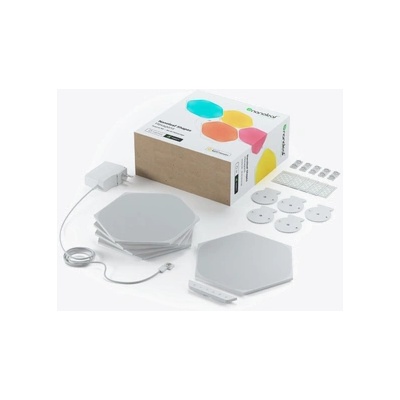 Nanoleaf Shapes Hexagons Starter Kit Mini - 5 Panels (NL42-5002HX-5PK)