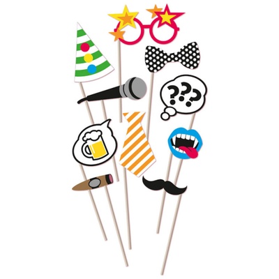 Amscan Фото реквизит микс 10 бр