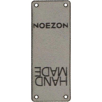 Kožený štítok NOEZON zemitý hnedý