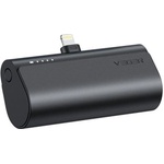 VEGER Външна батерия, Veger PlugOn Lightning 5000mAh 20W, Черен (VG-W0556P)