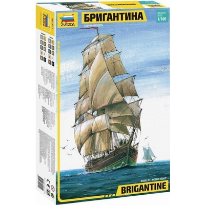 Zvezda English Brigantine 9011 1:100