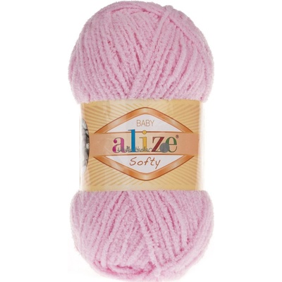 Alize Softy 185 dětská růžová