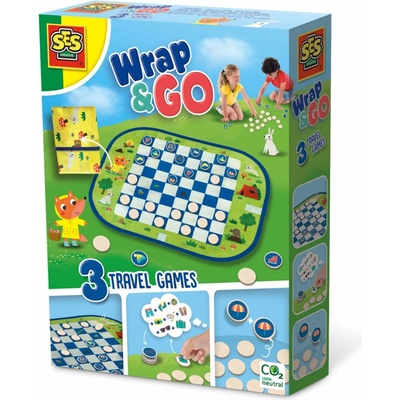 Cestovanie s hrami Wrap&Go Kladivo Memo Zabaľ si svoje veci
