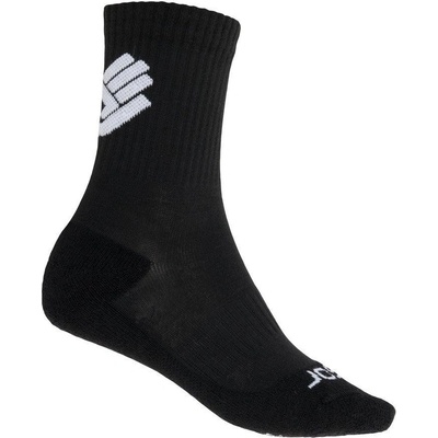 Sensor ponožky Race Merino černá