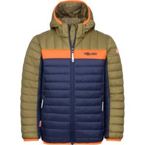 TROLLKIDS Детско синтетично яке Trollkids Kid's Eikefjord Jacket Synthetic jacket - Spruce Green / Navy - размер 92 (EU) (703-3293-2211)