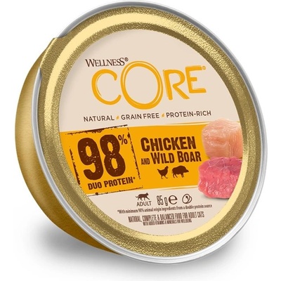 Wellness Core 98% Duo Protein пиле и диво прасе 85 г