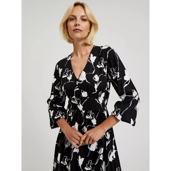 Moodo Дамска рокля с цветя Moodo Moodo | Cheren | ЖЕНИ | S