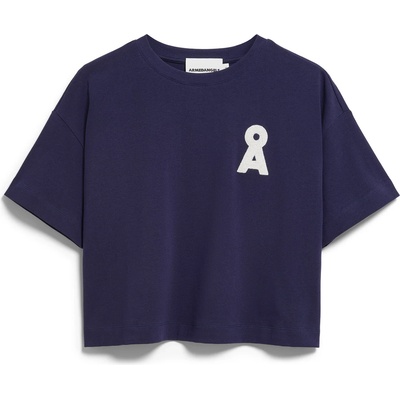Armedangels Дамска тениска ARMEDANGELS Women's Albertaraa T-shirt - Tinted Navy (916-6587-0114)
