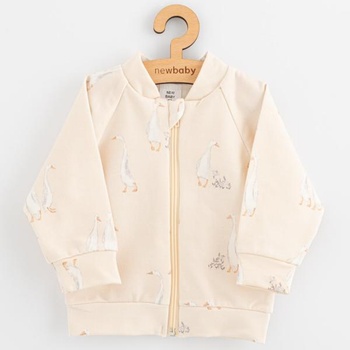 NEW BABY Бебешки суитшърт New Baby Гъсета 80 (9-12м)