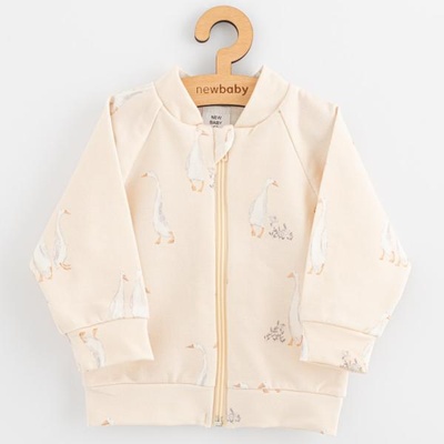 NEW BABY Бебешки суитшърт New Baby Гъсета 80 (9-12м)