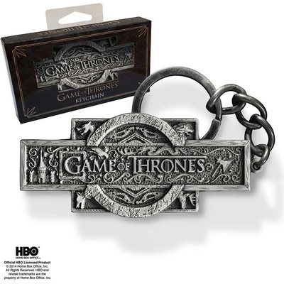 Přívěsek na klíče The Noble Collection s logem Game of Thrones