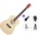 SX SD204G Premium SET Gloss Transparent Red Акустична китара