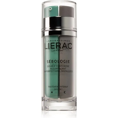 LIERAC Sébologie освежаващ хидратиращ гел за лице с клетъчна вода против несъвършенства на кожата 2 x 15ml