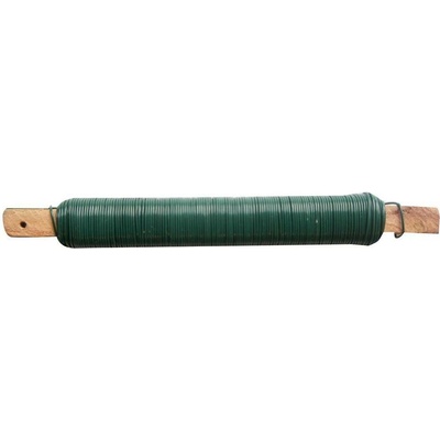 vázací drát dřev. zeleně lakovaný Rozměr: 0,9 mm x 30 m