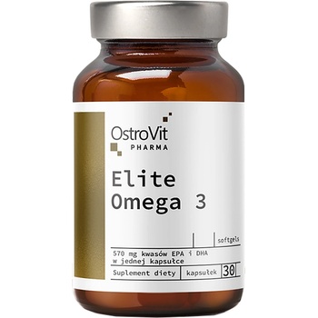 OstroVit Pharma Elite Omega 3, 30 капсули, OstroVit