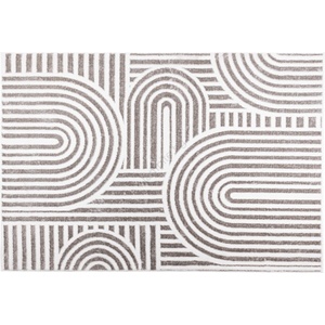 Multidecor Килим SALAMANCA 120x170 см сив/бял (MU0112)