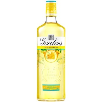 Gordon's Sicilian Lemon 37,5% 0,7 l (čistá fľaša)