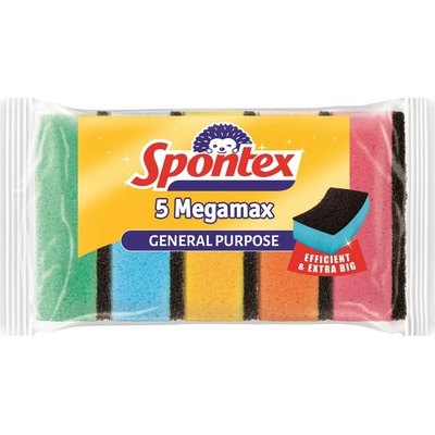 Spontex ANTIBAK Hubka na riad veľká 5 ks