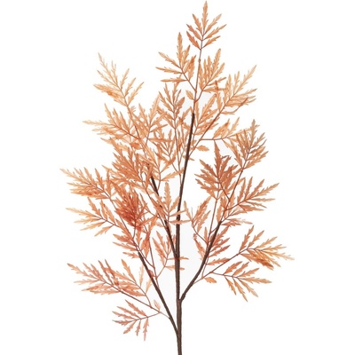 Dekoračný kvet 115 cm, dĺžka s listami 65 cm oranžová