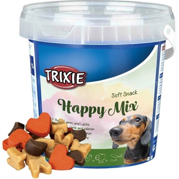 Trixie Soft Snack Happy MIX kura, jahňacina, losos 500g