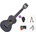 Mahalo ML2SH SET Smoke Haze Концертно укулеле (ML2SH-SET)