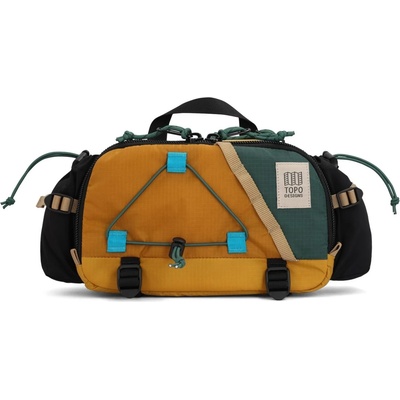 Topo Designs Чанта за кръст Topo designs Mountain Hydro Hip Pack Hip bag - Mustard / Forest - размер 4 l (510-5454-0611)
