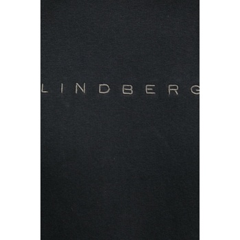 Lindbergh Суичър Lindbergh в черно с качулка с апликация 30-705160A (30.705160A.BLACK)