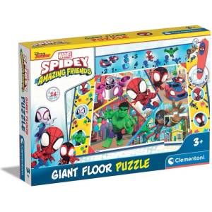 Clementoni Детски, гигантски Пъзел за Под Spider-Man CLEMENTONI, 24 части