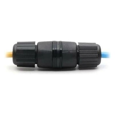 JRC stíněná vodotěsná RJ45 kabelová spojka, krytí IP67, Cat6 RJ45-SP-ST6