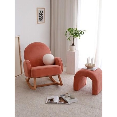 Atelier del Sofa wing chair Yoko Coral