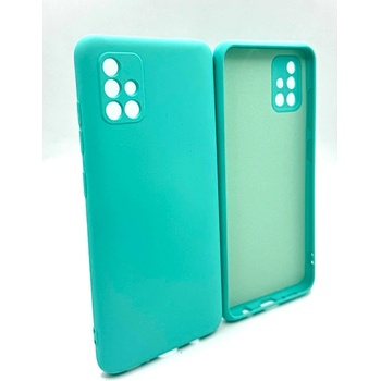 SPEUS My Choice Изчистен силиконов кейс Samsung Galaxy A51 - Мента (12-B4) (g25174)
