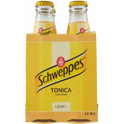 Schweppes originál tonic 4 x 180 ml