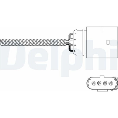Lambda sonda DELPHI ES20338-12B1 (ES2033812B1)