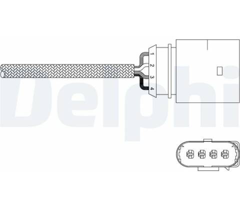Lambda sonda DELPHI ES20338-12B1 (ES2033812B1)