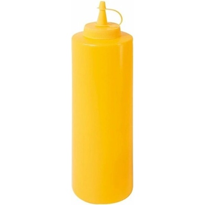 Dávkovač na omáčky - veľký, žltý 0,7l
