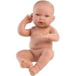 Llorens 84302 NEW BORN МОМИЧЕ - реалистично бебе с цяло винилово тяло - 43 см (4-84302)