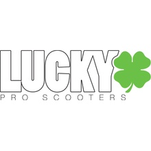 Lucky White Samolepka