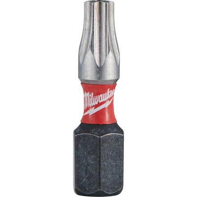 Milwaukee 4932471582 bit TORX BO20 s otvorem, 25mm IMPACT DUTY, torzní zona