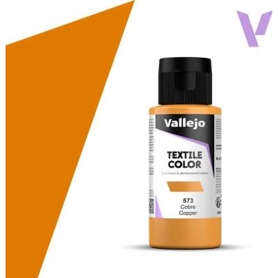 Vallejo Textile Color 40573 metallic copper 60 ml