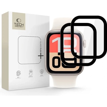 Tech-Protect Glass Flex+ 2 бр. за Apple Watch 40 мм - Черен (5906302336104)