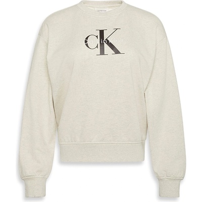 Calvin Klein Блуза Calvin Klein Jeans Women's Cotton Crew Sweatshirt - Vanilla Heather