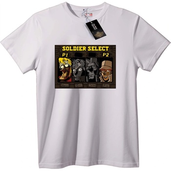 NOONEBRAND Тениска Избор на войник - 2XL, Black