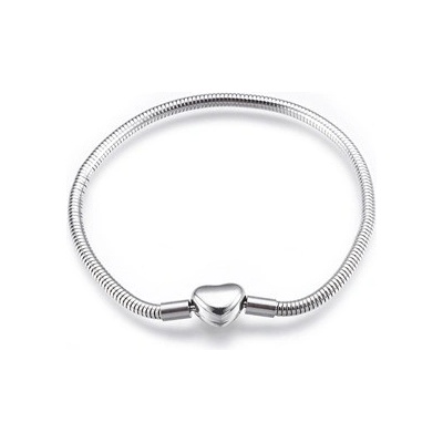 Šperky4U ocelový náramek na navlékání korálků LV9017-19