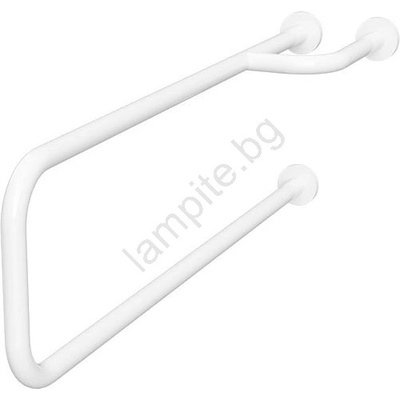Bemeta Опорна дръжка 23, 5x38 cm бяла (BD0190)