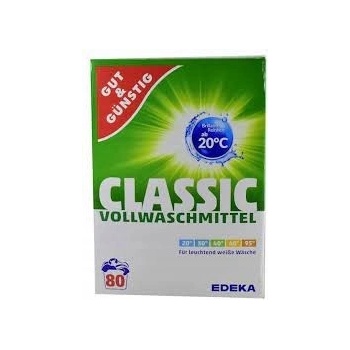 G&G Classic prášek na praní bílého a barevného prádla 80 PD