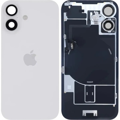 Zadné sklo s MagSafe magnetom, NFC a Flex káblom svietidla iPhone 16 – Genuine OEM – biele IPH2341