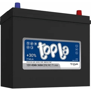 Topla 45Ah 360A right+