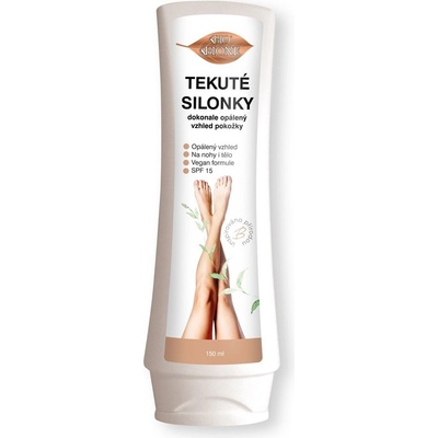 BC BIONE Tekuté silónky / tónovací krém na nohy 150 ml