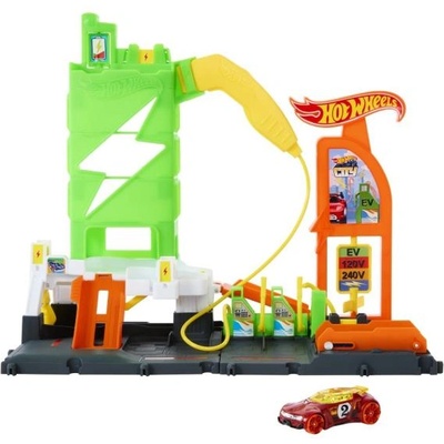 Mattel Hot Wheels City супер зарядна станция